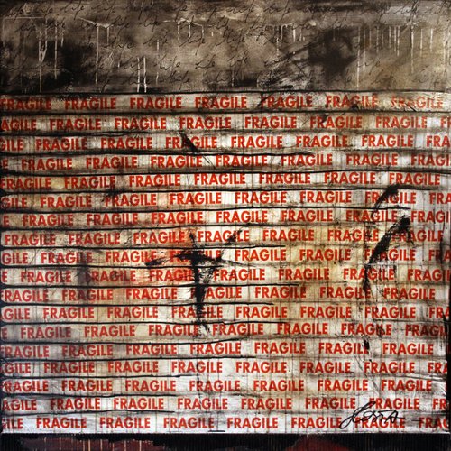 FRAGILE LIFE, Technique mixte — Sophie COSTA