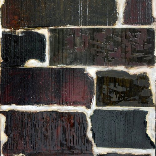 Variations de noir., Mixed technique — Sophie COSTA