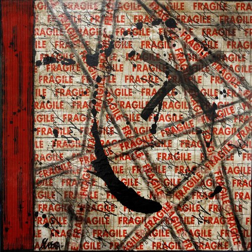 FRAGILE LIFE, Technique mixte — Sophie COSTA