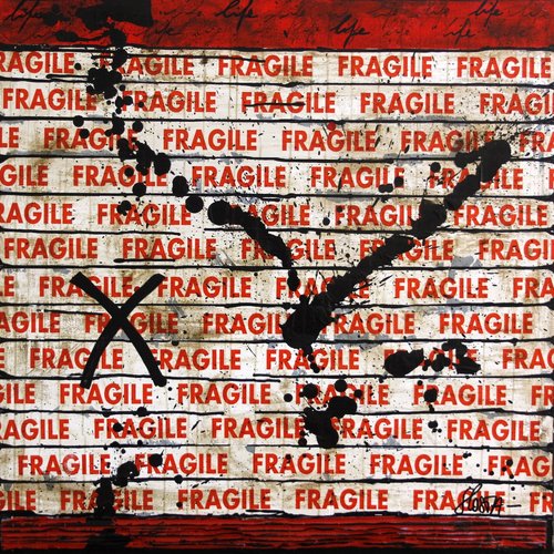 FRAGILE life, Technique mixte — Sophie COSTA