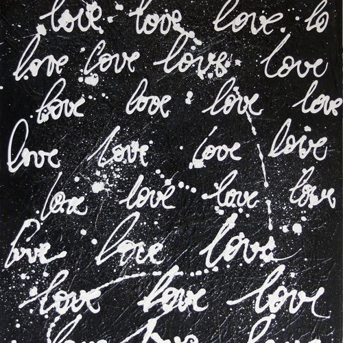 Made with love, Mixed technique — Sophie COSTA