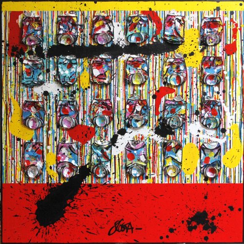 It's a beautiful day !, Mixed technique — Sophie COSTA